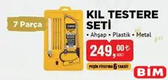 SGS KIL TESTERE SETİ 7 PARÇA